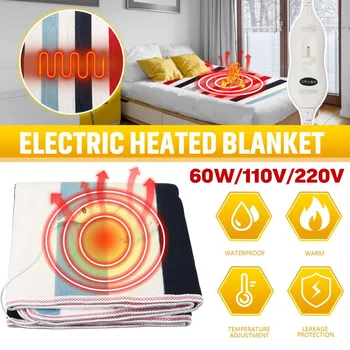 110V/220V 180x150cm Household Flannel Electric Blanket Heater Adjustable Heated Blanket Thermostat Electric Heating Blanket
110V/220V 180x150cm Household Flannel Electric Blanket Heater Adjustable Heated Blanket Thermostat Electric Heating Blanket