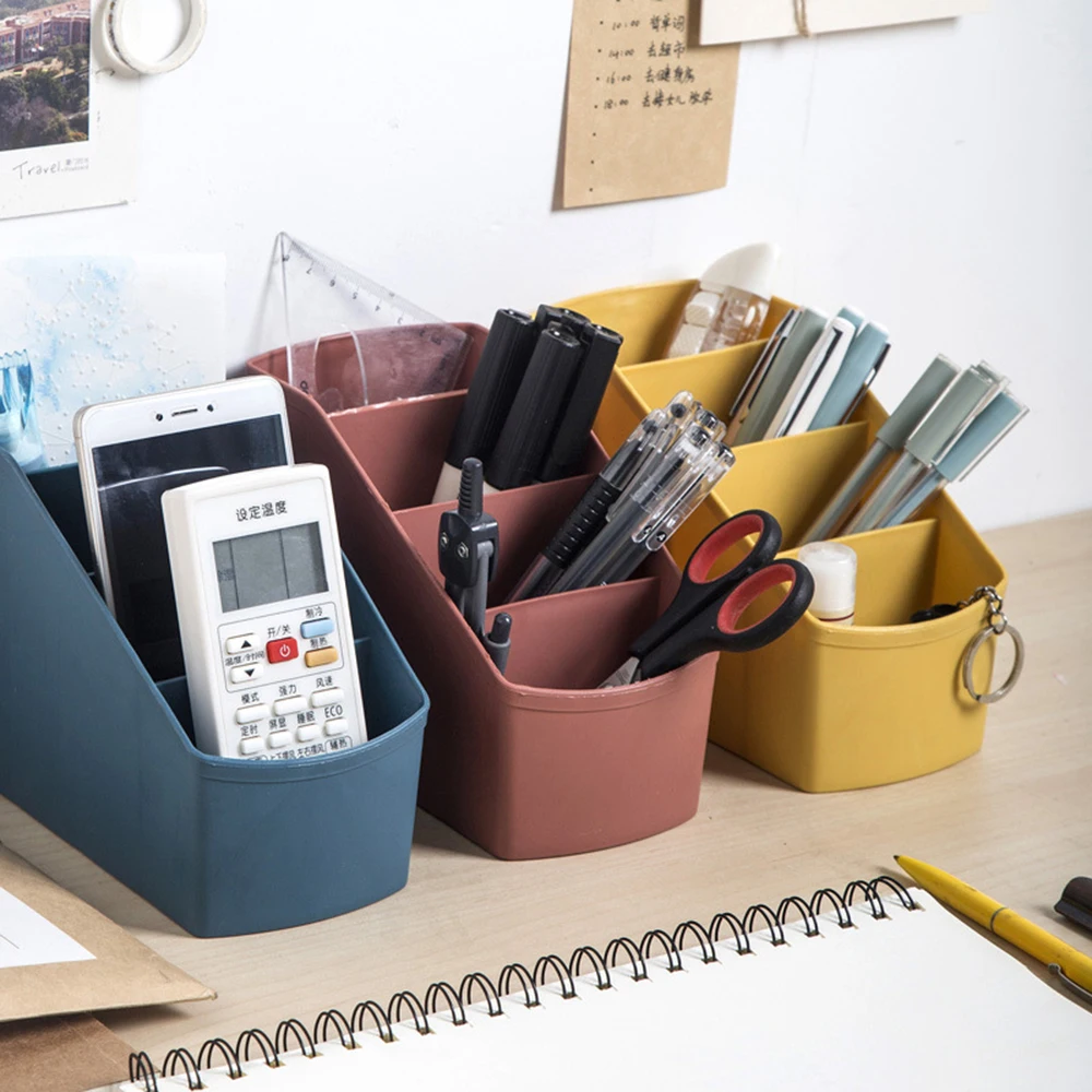Multifunction Desktop Organizer Pen Holder 4 Grids Desk Stationery Sundries Storage Case Makeup Storage Box
Multifunction Desktop Organizer Pen Holder 4 Grids Desk Stationery Sundries Storage Case Makeup Storage Box