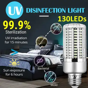 E27 60W UV Germicidal Lamp Ozone UVC Ultraviolet LED Bulb remote control Disinfection Sterilizer timing Killing Mite Bacteria
E27 60W UV Germicidal Lamp Ozone UVC Ultraviolet LED Bulb remote control Disinfection Sterilizer timing Killing Mite Bacteria