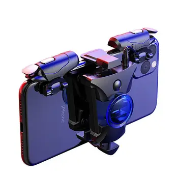 PUGB Trigger Game Controller Handle Quick Release Button Joystick L1R1 Mobile Shooting for Android and IPhone Phones Gamepad
PUGB Trigger Game Controller Handle Quick Release Button Joystick L1R1 Mobile Shooting for Android and IPhone Phones Gamepad