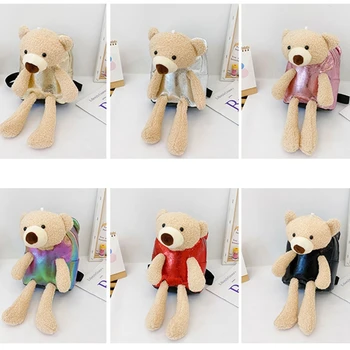 Cute Cartoon Plush Bear Kids Backpacks Stuffed Animal Toddler Toy for Boys Girls M7DD
Cute Cartoon Plush Bear Kids Backpacks Stuffed Animal Toddler Toy for Boys Girls M7DD