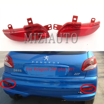 For Peugeot 206 plus 207 Rear bumper light brake light Warning Light Hatchback Sedan tail light without bulb Stop Lamp 
For Peugeot 206 plus 207 Rear bumper light brake light Warning Light Hatchback Sedan tail light without bulb Stop Lamp