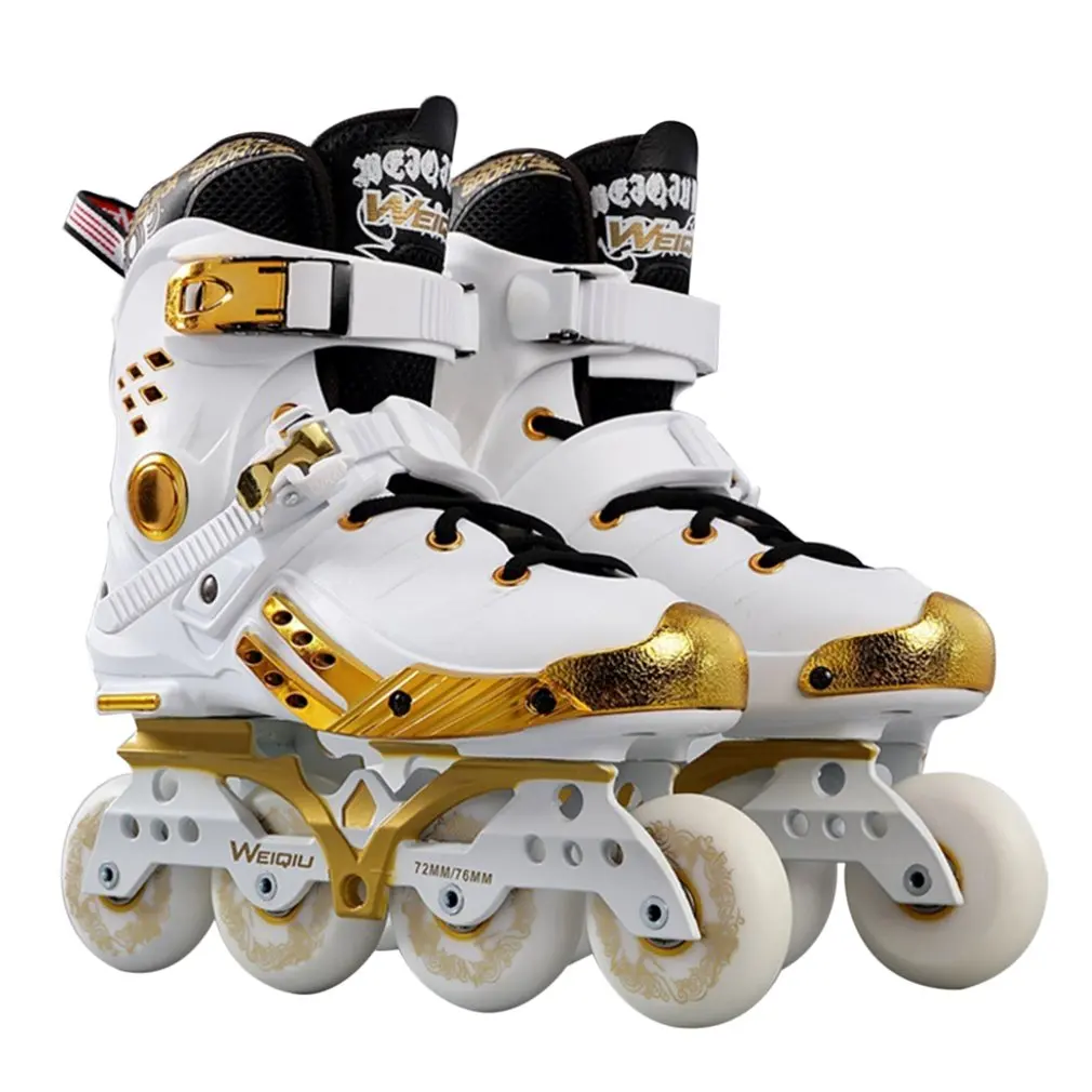 Illuminating Inline Skates PU Wheels Full Light Up LED Wheels Roller Skates Universal Men And Women Skates For Skating Rink
Illuminating Inline Skates PU Wheels Full Light Up LED Wheels Roller Skates Universal Men And Women Skates For Skating Rink