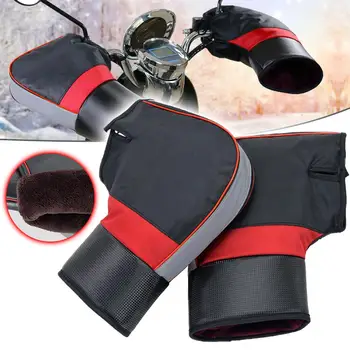 Motorcycle Handlebar Winter Thick Warm Thermal Cover Gloves Rainproof Riding Gloves for Motorcycles, Scooters and Snowmobiles
Motorcycle Handlebar Winter Thick Warm Thermal Cover Gloves Rainproof Riding Gloves for Motorcycles, Scooters and Snowmobiles