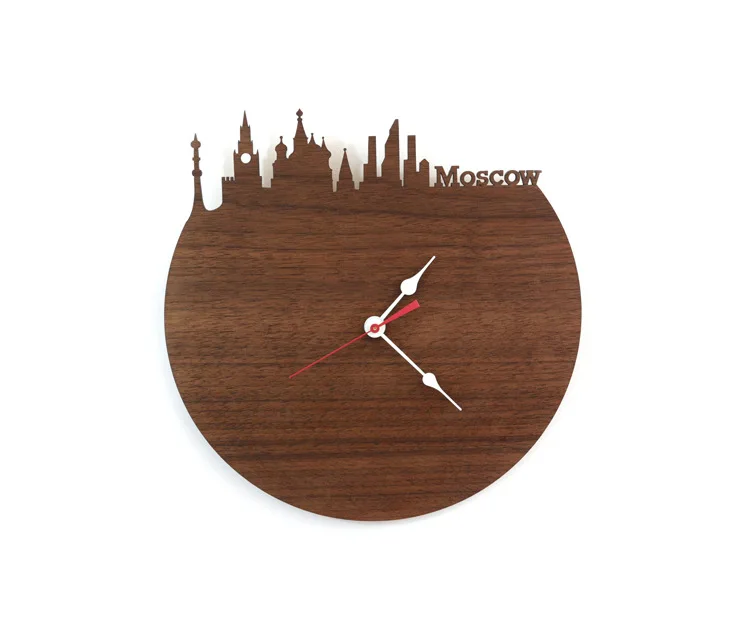 Moscow Skyline Wall Clock Living Room Office Wall Wall Table Quartz Clock City Silhouette
Moscow Skyline Wall Clock Living Room Office Wall Wall Table Quartz Clock City Silhouette