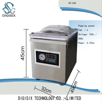 Free shipping DZ-260 desktop vacuum packing machine food vacuum machine single chamber vacuum machine
Free shipping DZ-260 desktop vacuum packing machine food vacuum machine single chamber vacuum machine
