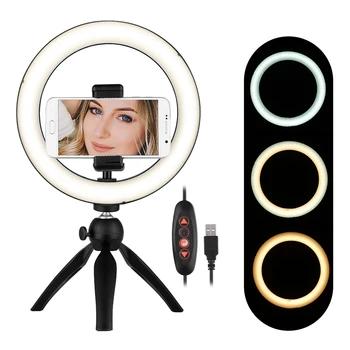 8.6 Inch LED Ring Light Lamp 3 Light Modes & Dimmable Brightness with Tripod Stand Cell Phone Holder Selfie Ring light for Video
8.6 Inch LED Ring Light Lamp 3 Light Modes & Dimmable Brightness with Tripod Stand Cell Phone Holder Selfie Ring light for Video