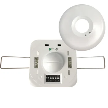 360 degree Microwave Radar Sensor Recessed Motion DetectorLight Switch 220-240V Recessed Ceiling Body Motion Detector for home
360 degree Microwave Radar Sensor Recessed Motion DetectorLight Switch 220-240V Recessed Ceiling Body Motion Detector for home