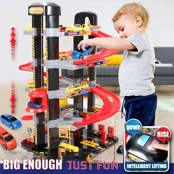 Children's Parking Lot Toy Large Electric Elevator Alloy Yard Many-storey Assembled Racing Track Gift Toys For Children
Children's Parking Lot Toy Large Electric Elevator Alloy Yard Many-storey Assembled Racing Track Gift Toys For Children