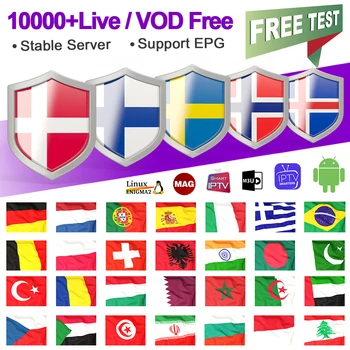 IPTV M3U Subscription Poland Portugal Sweden 4K IPTV Code For Android IPTV Italia Spain 1 Year Albania Chile Czech Greek IP TV
IPTV M3U Subscription Poland Portugal Sweden 4K IPTV Code For Android IPTV Italia Spain 1 Year Albania Chile Czech Greek IP TV