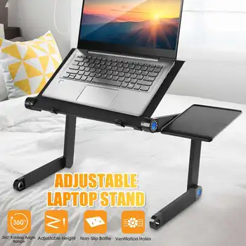 Adjustable Aluminum Laptop Folding Table Computer Desk Stand for Bed 360 Degree Rotation MultiFunctional Portable Table
Adjustable Aluminum Laptop Folding Table Computer Desk Stand for Bed 360 Degree Rotation MultiFunctional Portable Table