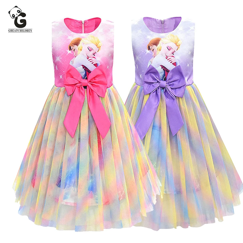 Kid Dresses Sleeveless Bow Girl Halloween Costumes for Kids Costume Princess Dress Elsa Cosplay Anime Carnival Costumes Girls
Kid Dresses Sleeveless Bow Girl Halloween Costumes for Kids Costume Princess Dress Elsa Cosplay Anime Carnival Costumes Girls