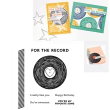 For The Record Metal Cutting Dies And Clear Stamps For Scrapbooking Diy Decoration Craft Embossing Template Stencil New Arrival
For The Record Metal Cutting Dies And Clear Stamps For Scrapbooking Diy Decoration Craft Embossing Template Stencil New Arrival