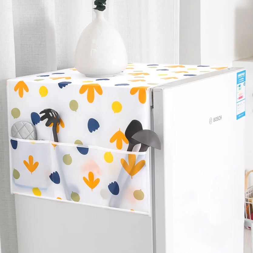 Waterproof Refrigerator Dust Cover with 2 Storage Pockets Washing Machine Top Cloth Oven Dust Proof Cover for Kitchen Bathroom
Waterproof Refrigerator Dust Cover with 2 Storage Pockets Washing Machine Top Cloth Oven Dust Proof Cover for Kitchen Bathroom