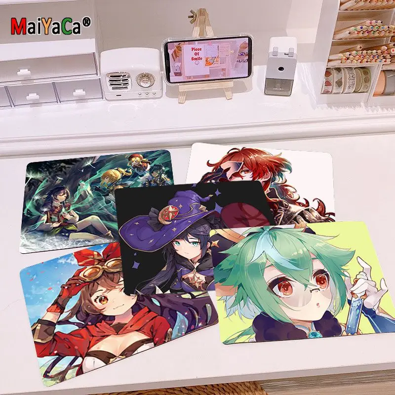MaiYaCa Non Slip PC Genshin Impact Rubber Mouse Durable Desktop Mousepad Top Selling Wholesale Gaming Pad mouse
MaiYaCa Non Slip PC Genshin Impact Rubber Mouse Durable Desktop Mousepad Top Selling Wholesale Gaming Pad mouse