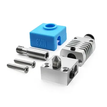 Metal Hotend Extruder Kit with 0.4mm Nozzle for Creality 3D CR10/10S Ender3/3S CR10 Pro/V2 Series 3D Printer Accessories
Metal Hotend Extruder Kit with 0.4mm Nozzle for Creality 3D CR10/10S Ender3/3S CR10 Pro/V2 Series 3D Printer Accessories