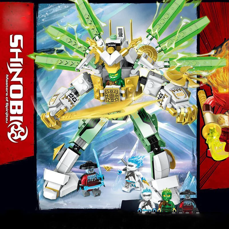 2019 Movie Ninjagoed Lloyd's Titan Mech Robot Building Blocks Compatible LegoINGlys 70676 Ninja Toys for Children Gift Kids DIY
2019 Movie Ninjagoed Lloyd's Titan Mech Robot Building Blocks Compatible LegoINGlys 70676 Ninja Toys for Children Gift Kids DIY