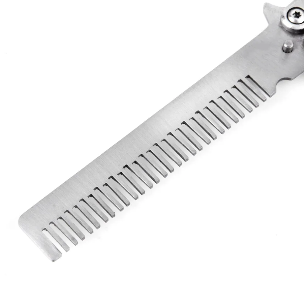 Stainless-Steel-Folding-Knife-Comb-Styling-Tools-Barbershop-beard-comb-Butterfly-Style-Black-Silver-Cool-1 (4)