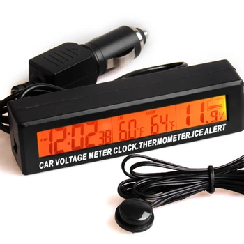 Auto With Backlight Digital Clock Interior LCD Display Monitor Car Voltage Accessories Temperature Gauge Time Multifunction
Auto With Backlight Digital Clock Interior LCD Display Monitor Car Voltage Accessories Temperature Gauge Time Multifunction