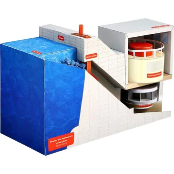 Construction of Hydroelectric Power Plant Natural Science and Technology 3D Paper Model DIY Handmade Paper Model Toys for Childs
Construction of Hydroelectric Power Plant Natural Science and Technology 3D Paper Model DIY Handmade Paper Model Toys for Childs