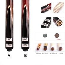 Original LP TIANSHA 3/4 Piece Snooker Cue Kit with Case+Extension 9.8mm Tip One Piece Rare Wood Inlay Snooker Cue Billiard Kit
Original LP TIANSHA 3/4 Piece Snooker Cue Kit with Case+Extension 9.8mm Tip One Piece Rare Wood Inlay Snooker Cue Billiard Kit
