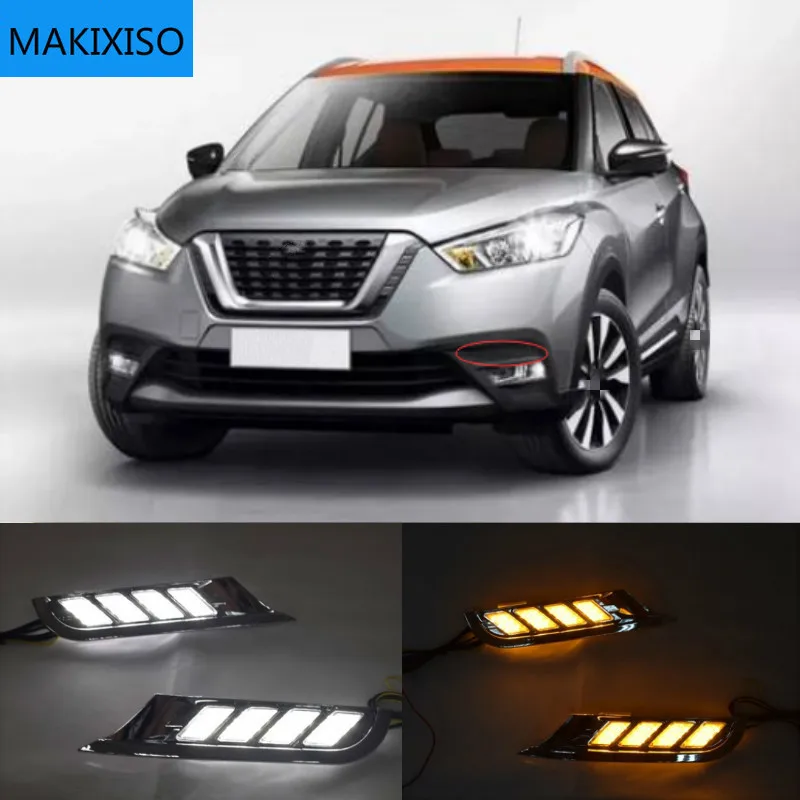 Дневные ходовые огни для Nissan ногами 2017 2018 светодиодный Автомобильные фары дневного света светильник Водонепроницаемый дальнего света Противотуманные лампы дневного с сигнал поворота
Дневные ходовые огни для Nissan ногами 2017 2018 светодиодный Автомобильные фары дневного света светильник Водонепроницаемый дальнего света Противотуманные лампы дневного с сигнал поворота