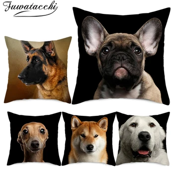 Fuwatacchi Animal Pillow Cover Cute Docile Pet Puppy Cushion Cover Printed Throw Pillowcase for Sofa Decorative Pillow 45x45
Fuwatacchi Animal Pillow Cover Cute Docile Pet Puppy Cushion Cover Printed Throw Pillowcase for Sofa Decorative Pillow 45x45