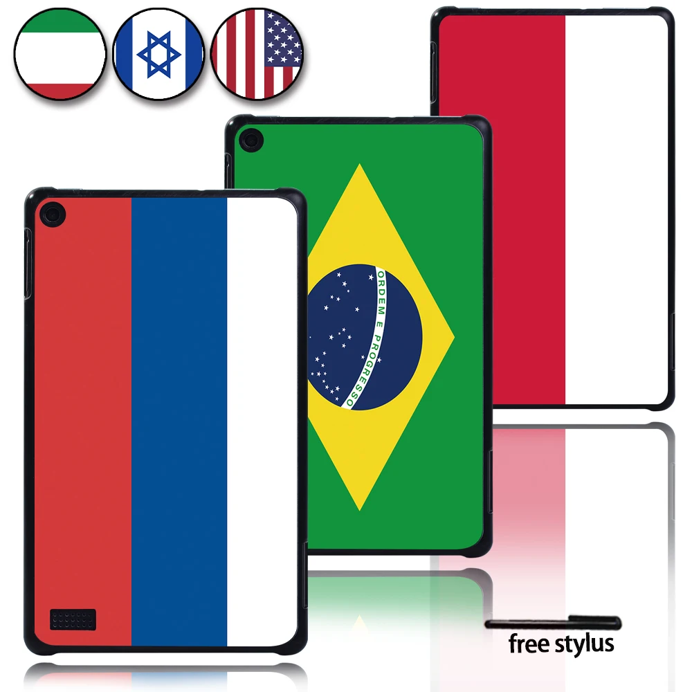 Anti-fall Hard Plastic Tablet Protecive Shell for Amazon Fire 7 5th Gen 2015/7th Gen 2017/9th Gen 2019 with NationalFlag Pattern
Anti-fall Hard Plastic Tablet Protecive Shell for Amazon Fire 7 5th Gen 2015/7th Gen 2017/9th Gen 2019 with NationalFlag Pattern