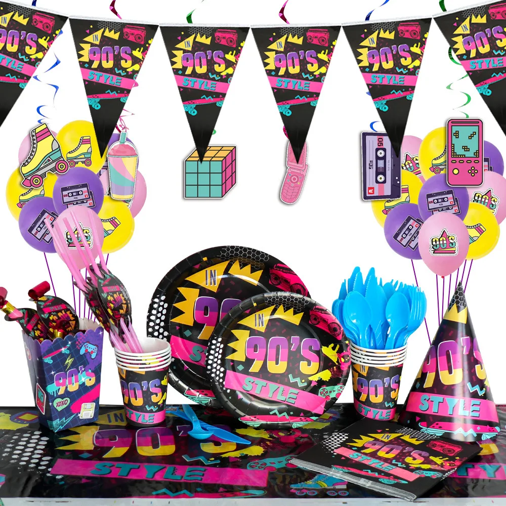 90's Disco Ball Party Decorations Rock Music Fancy Ball Supplies For 90s Hip Hop Party Balloons Masquerade Tableware
90's Disco Ball Party Decorations Rock Music Fancy Ball Supplies For 90s Hip Hop Party Balloons Masquerade Tableware