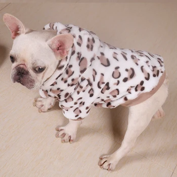 Soft Leopard Pet Dog Clothes Autumn Winter Dog Cat Coat Jacket Hooded For Small Medium Dogs Chihuahua French Bulldog Clothing
Soft Leopard Pet Dog Clothes Autumn Winter Dog Cat Coat Jacket Hooded For Small Medium Dogs Chihuahua French Bulldog Clothing