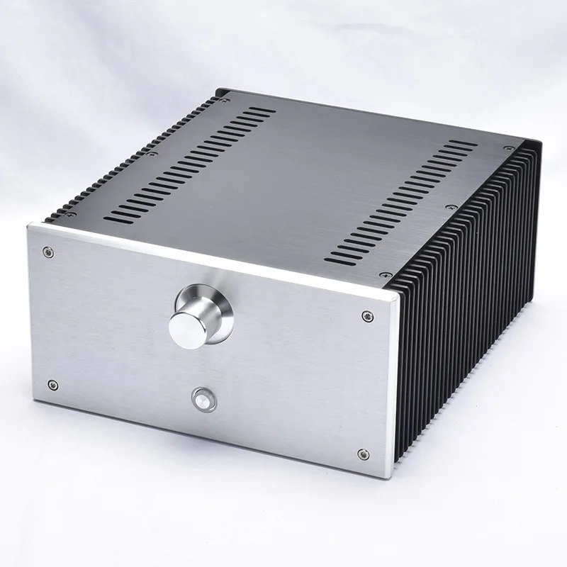 Full aluminum DIY 2412 power amplifier chassis class A enclosure HIFI preamplifier box 240*120*271mm