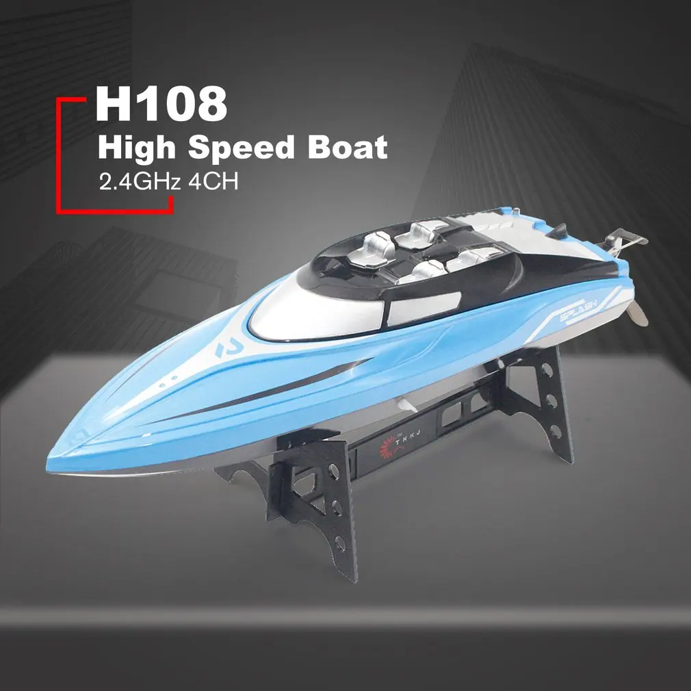 Skytech H108 RC Boat 2.4GHz 4CH Remote Control Boat Racing Boat with Alarm Function Toys Gift for Children Kids
Skytech H108 RC Boat 2.4GHz 4CH Remote Control Boat Racing Boat with Alarm Function Toys Gift for Children Kids