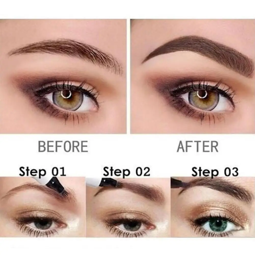 Four-head Eyebrow Pencil Shadow Eyebrow Brush Does Cosmetic Not Makeup, And Waterproof Off Sweat-proof Take Long-lasting O2V7
Four-head Eyebrow Pencil Shadow Eyebrow Brush Does Cosmetic Not Makeup, And Waterproof Off Sweat-proof Take Long-lasting O2V7