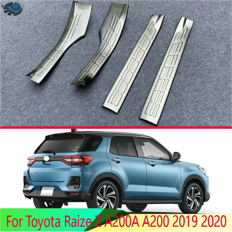 Для Toyota Raize Z A200A A200 2019 2020 внутренняя панель из нержавеющей стали для порога Накладка для порога защита
Для Toyota Raize Z A200A A200 2019 2020 внутренняя панель из нержавеющей стали для порога Накладка для порога защита