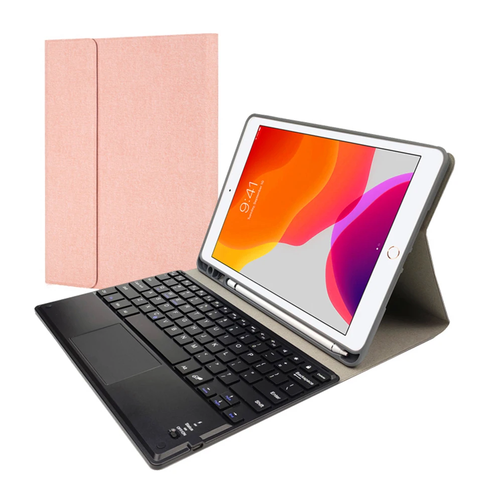 Keyboard Case For iPad 10.2 inch 2019 7th Gen Tablet Case PU Leather Flip Stand Detachable Bluetooth Touchpad Keyboard Protector
Keyboard Case For iPad 10.2 inch 2019 7th Gen Tablet Case PU Leather Flip Stand Detachable Bluetooth Touchpad Keyboard Protector
