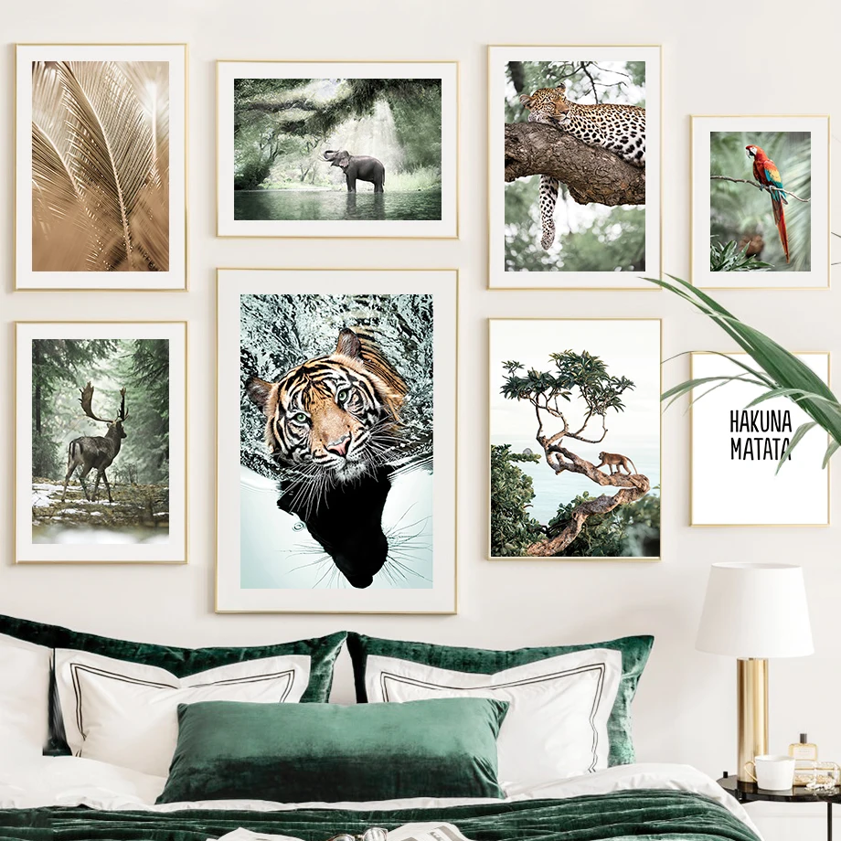 Forest Animals Canvas Picture Home Room Decor Nordic Style Wall Art Prints Modern Landscape Paintings for Interior
Forest Animals Canvas Picture Home Room Decor Nordic Style Wall Art Prints Modern Landscape Paintings for Interior