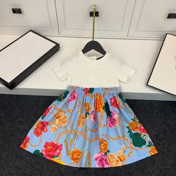 Y2188 2020 brand summer dress middle & large girls high-end children's clothing chiffon princess dress
Y2188 2020 brand summer dress middle & large girls high-end children's clothing chiffon princess dress