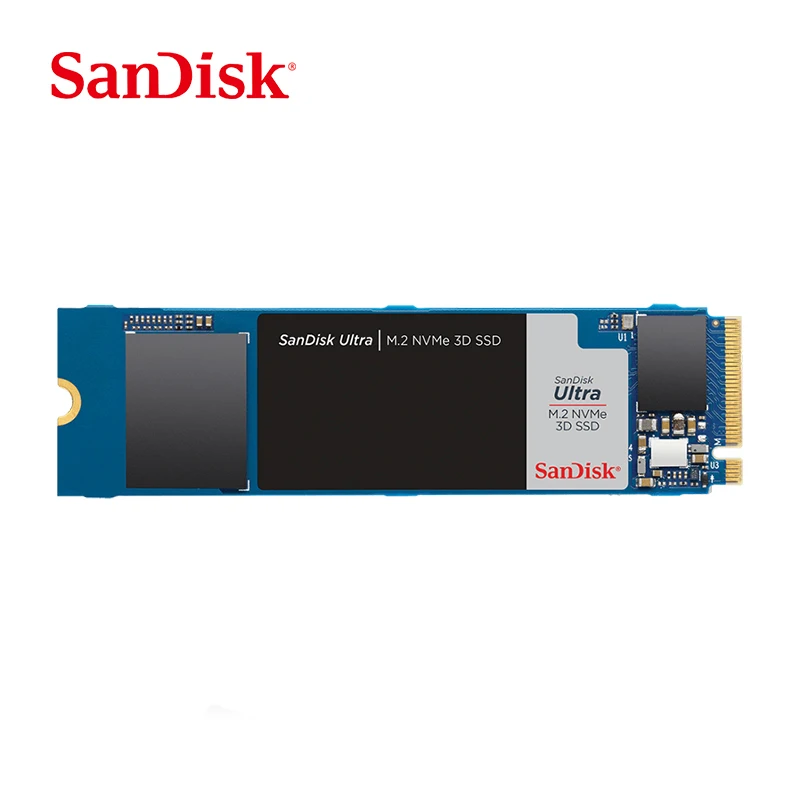 Фото Sandisk SSD M2 3D nvme 250 ГБ 500 1 ТБ PCIE NVMe 2280 PCIe M.2 Гб HDD внутренний жесткий диск для ноутбука