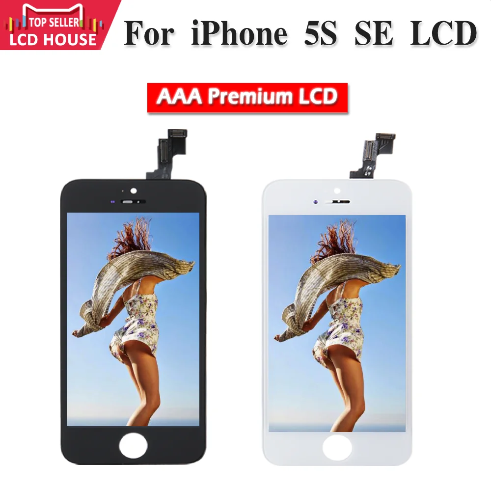 ЖК экран для iPhone 5S SE сменный запасные части ремонта AAA с 3D сенсорным экраном
