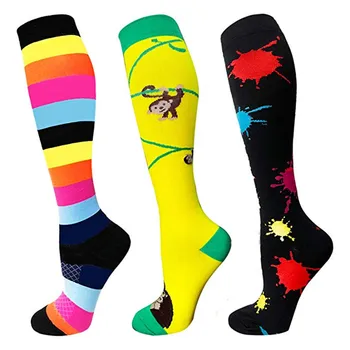 High Elastic Unisex Compression Stockings 20-30 Mmhg BEST Graduated For Running Flight Travel Boost Stamina For Men&Women Travel
High Elastic Unisex Compression Stockings 20-30 Mmhg BEST Graduated For Running Flight Travel Boost Stamina For Men&Women Travel