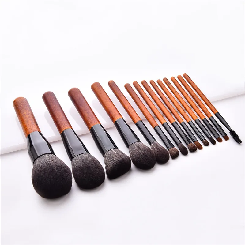 2019 NEW 14PCS Makeup Brushes Set Wooden Handle For Foundation Blending Blush Eye Shadow Brow Lip Face Make Up Brush Kit T14010
2019 NEW 14PCS Makeup Brushes Set Wooden Handle For Foundation Blending Blush Eye Shadow Brow Lip Face Make Up Brush Kit T14010