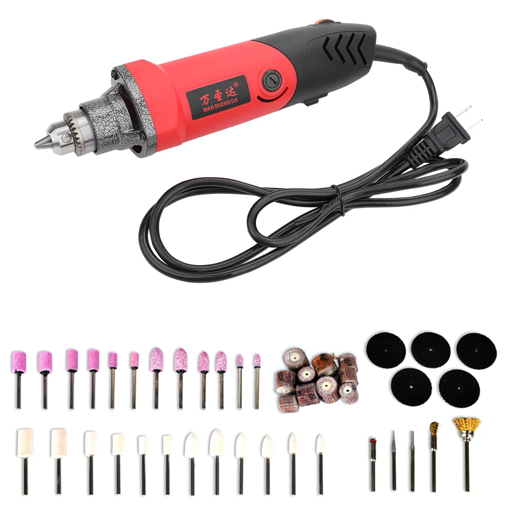 US EU Plug 500W Variable Speed Mini Electric Drill Grinding Machine Grinder Set Dremel Rotary Tool with Engraving Accessories 
US EU Plug 500W Variable Speed Mini Electric Drill Grinding Machine Grinder Set Dremel Rotary Tool with Engraving Accessories
