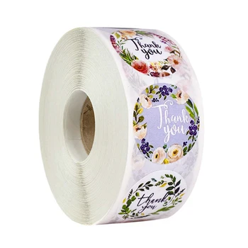 500pcs/roll Thank You Floral Sticker Round Stickers Handmade Stationery Self-Adhesive Seal Label Scrapbooking Stickers
500pcs/roll Thank You Floral Sticker Round Stickers Handmade Stationery Self-Adhesive Seal Label Scrapbooking Stickers