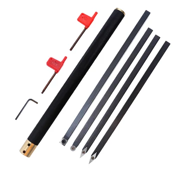 5pcs Wooden Turning Tool Chisel Changeable Carbide Tip Lathe Tool Insert Cutter Mulitifuncational Woodworking Table Cutting Tool
5pcs Wooden Turning Tool Chisel Changeable Carbide Tip Lathe Tool Insert Cutter Mulitifuncational Woodworking Table Cutting Tool