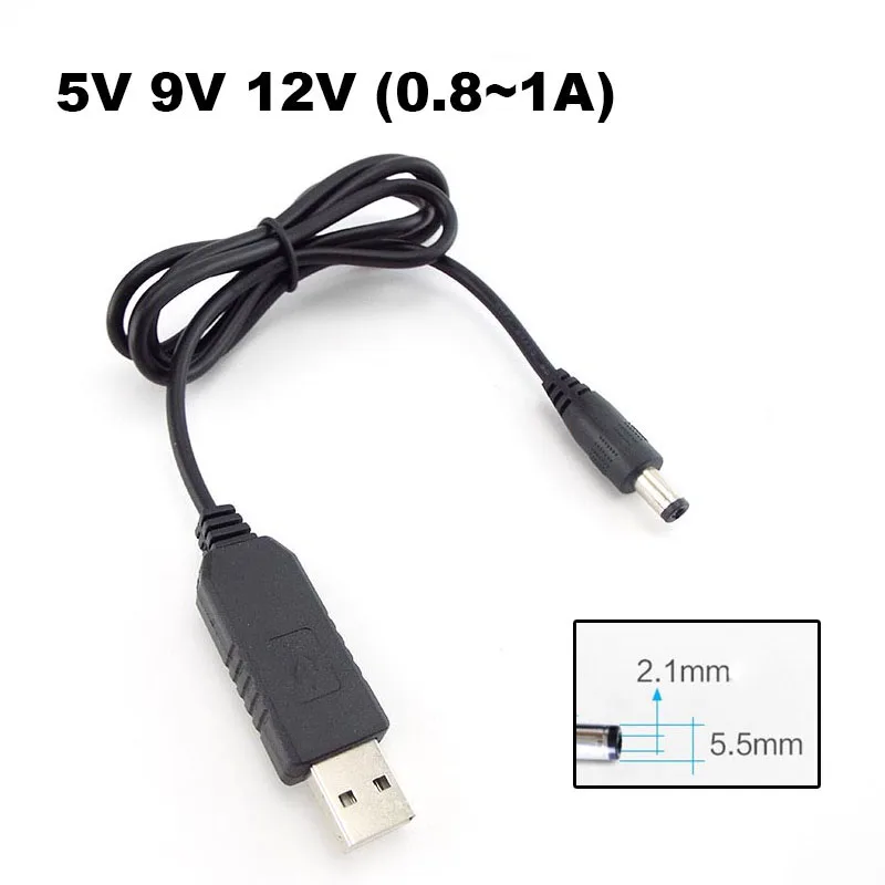 USB Converter DC 5V to DC 9V 12V Power Supply Adapter Step UP Module Boost Connector Line Wire USB Plug to DC Cable 2.1x5.5mm
USB Converter DC 5V to DC 9V 12V Power Supply Adapter Step UP Module Boost Connector Line Wire USB Plug to DC Cable 2.1x5.5mm