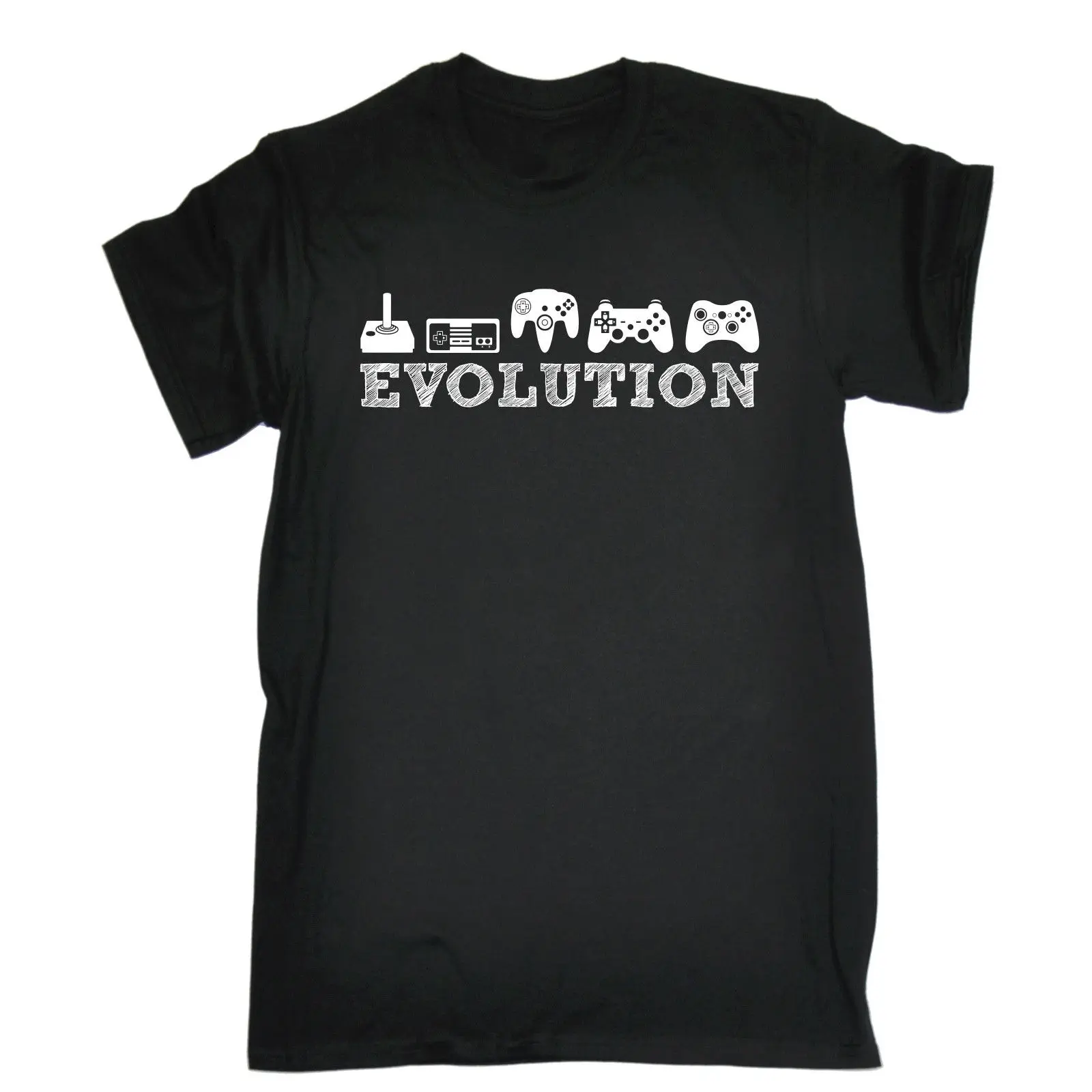 Evolution Gaming T Shirt Tee Gamer Nerd Geek Funny Birthday Gift Present Him 100% Cotton T Shirts Brand Clothing Tops Tees
Evolution Gaming T Shirt Tee Gamer Nerd Geek Funny Birthday Gift Present Him 100% Cotton T Shirts Brand Clothing Tops Tees