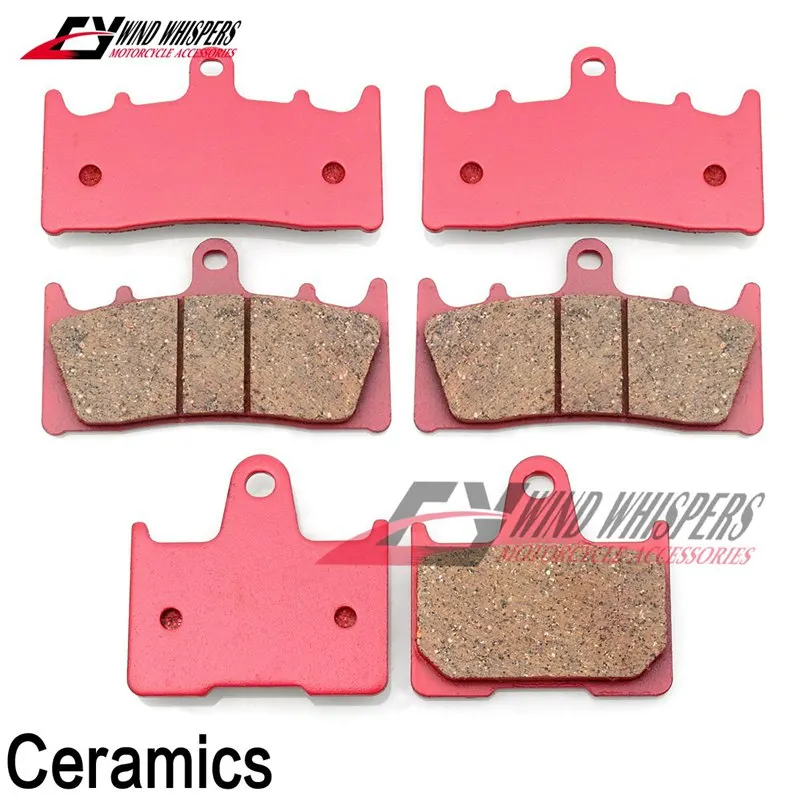 Ceramic Front Rear Brake Pads For Suzuki GSXR1000 GSXR 1000 K1 K2 2001-2002 GS 1200 SSK1 ZK1 (GV78A) 2001 GSX1400 GSX 1400 01-07
Ceramic Front Rear Brake Pads For Suzuki GSXR1000 GSXR 1000 K1 K2 2001-2002 GS 1200 SSK1 ZK1 (GV78A) 2001 GSX1400 GSX 1400 01-07