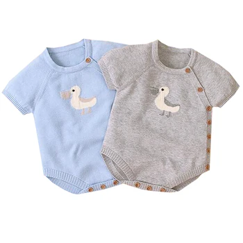 2020 New Spring Baby Rompers Summer Newborn Solid Knitted Clothes Toddler Girls Jumpsuits Infant Boys Overalls Children Outfits 
2020 New Spring Baby Rompers Summer Newborn Solid Knitted Clothes Toddler Girls Jumpsuits Infant Boys Overalls Children Outfits