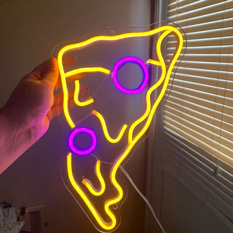 Custom Logo Pizza led Neon Sign indoor Shop Wall Hanging For Room Decor Business Kitchen Advertising Sale CAKE Dessert Shop NEON
Custom Logo Pizza led Neon Sign indoor Shop Wall Hanging For Room Decor Business Kitchen Advertising Sale CAKE Dessert Shop NEON