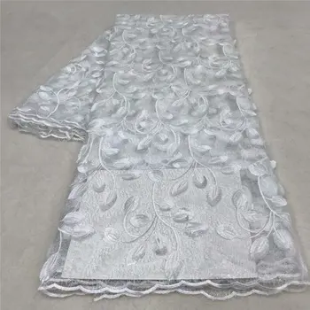 African Mesh Lace Fabrics Embroidery Sequins Lace Fabrics Flower Pattern Sequence Laces Fabrics for Nigerian Net Lace
African Mesh Lace Fabrics Embroidery Sequins Lace Fabrics Flower Pattern Sequence Laces Fabrics for Nigerian Net Lace